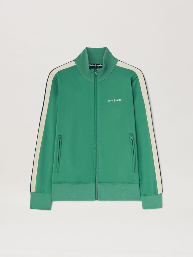 TRACK JACKET CLASSIC LOGO FOREST GREEN CLASSIC LOGO TRACK JACKET FOREST GREEN